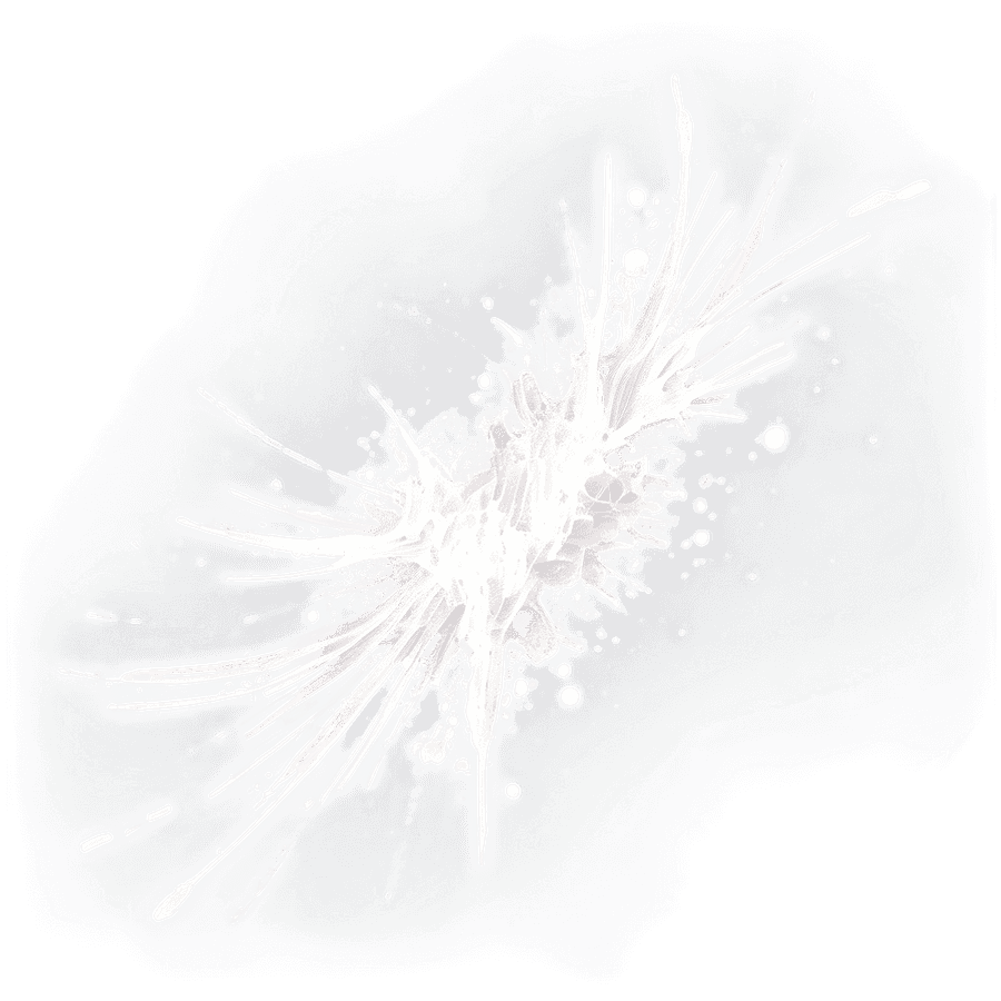 White Splatter Brush Stroke PNG lxt