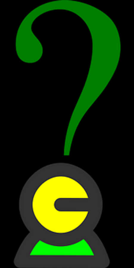 Green Question Mark Logo