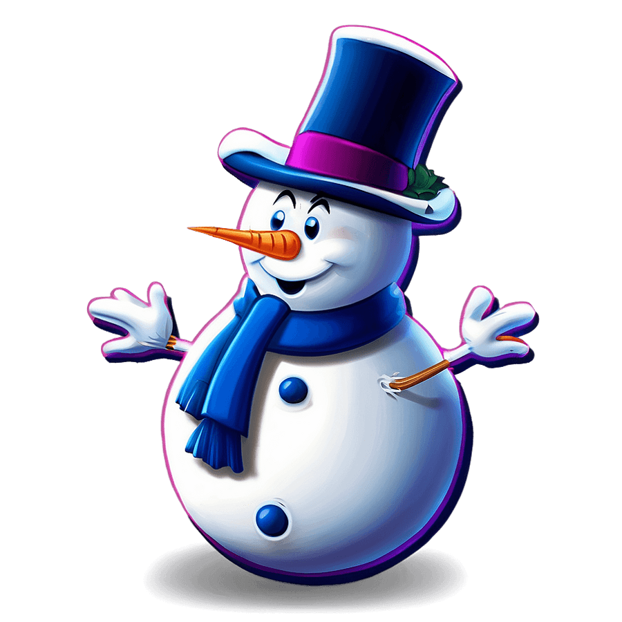 Frosty The Snowman Chilly PNG jfx28