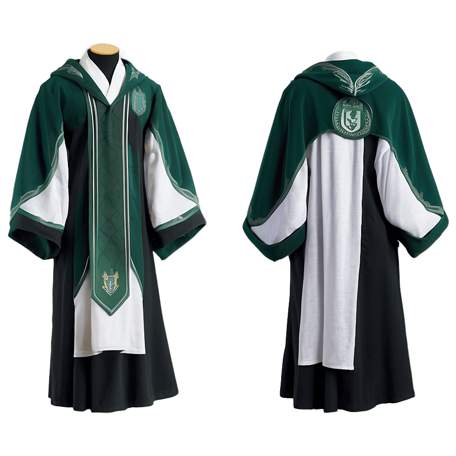 Slytherin Wizard Robe PNG ehp