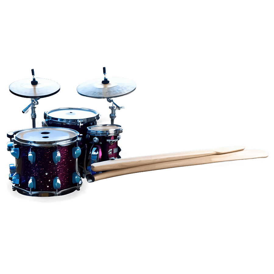 Sparkle Drum Kit PNG rye