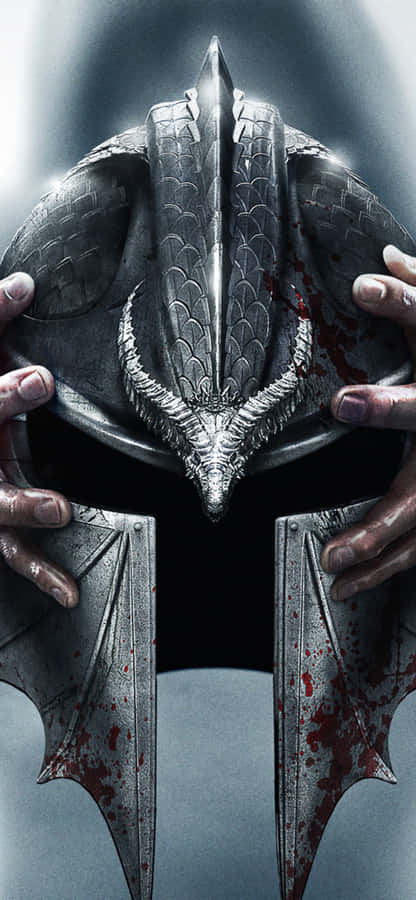 Einatemberaubendes Bild des Iphone Xs und Dragon Age Inquisition.