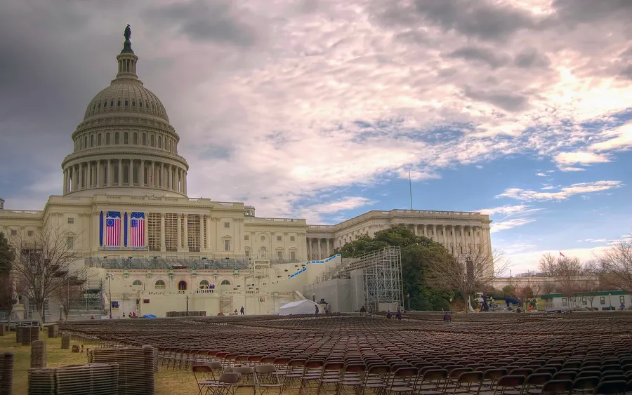 The Majestic Capitol Hill Bathed in Sunlight