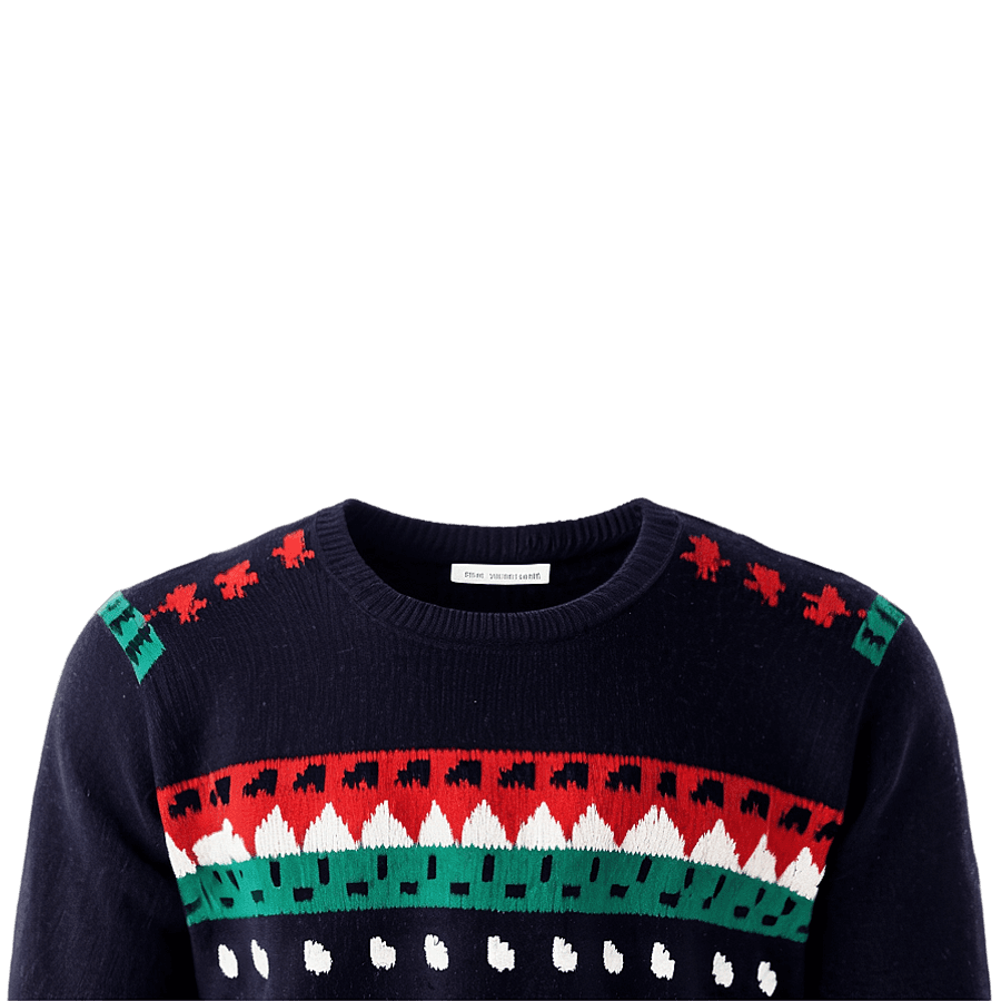 Holiday Sweater PNG 05252024