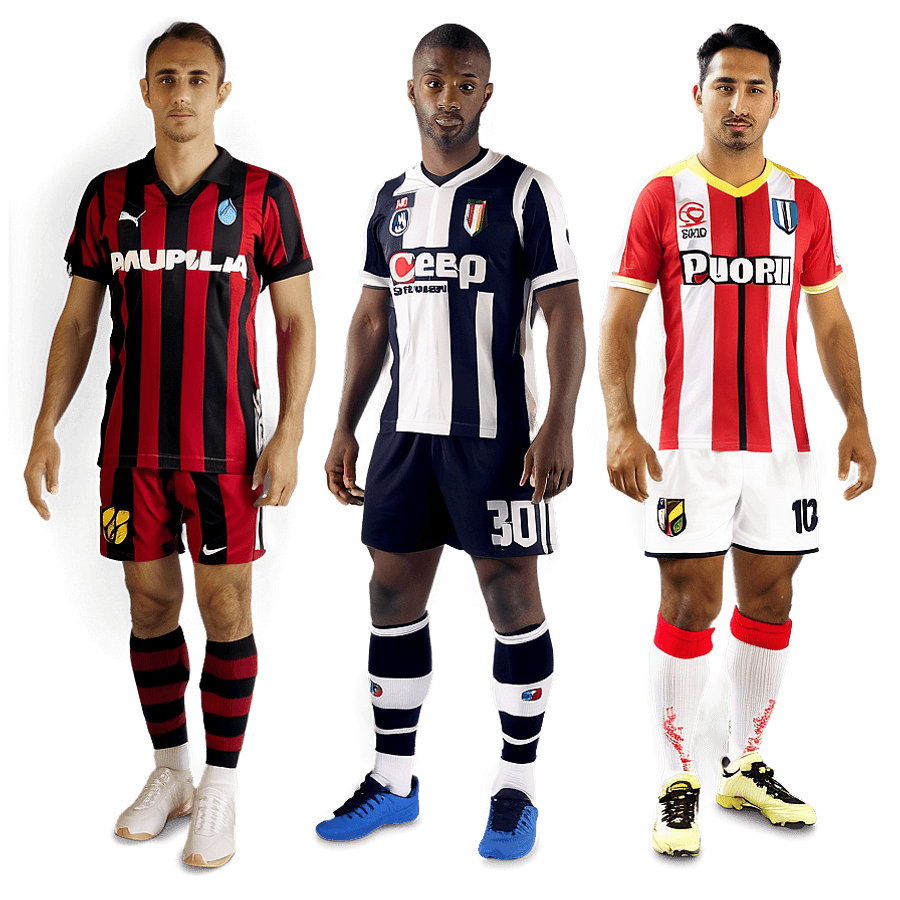 Serie A Historic Kits PNG igh