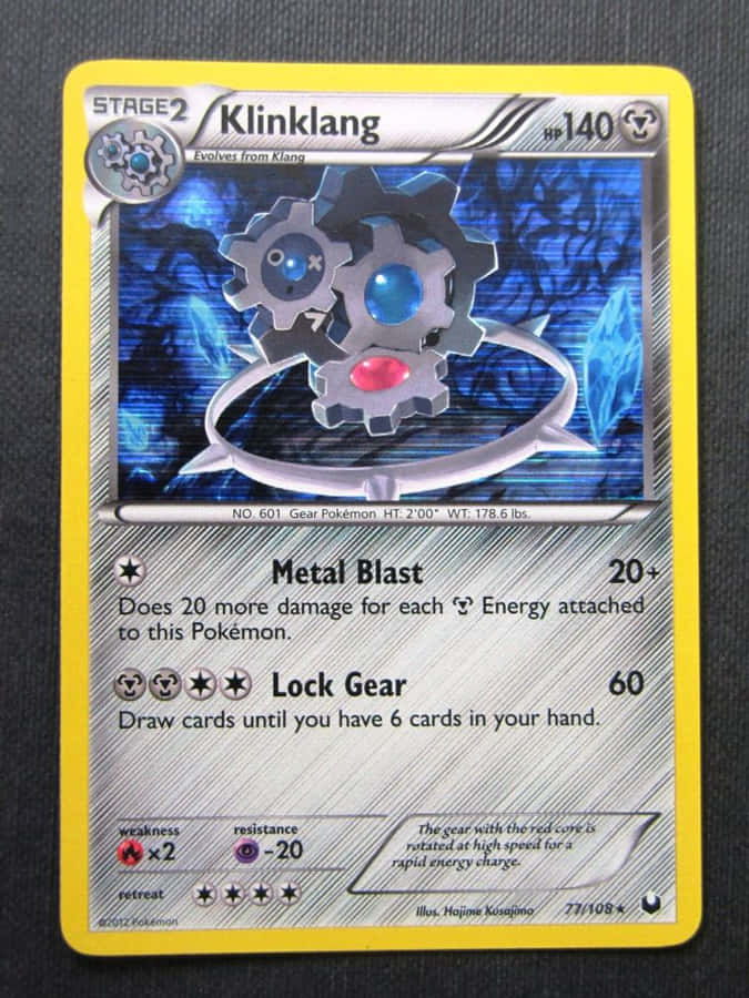 Klinklang Metal Blast Ability
