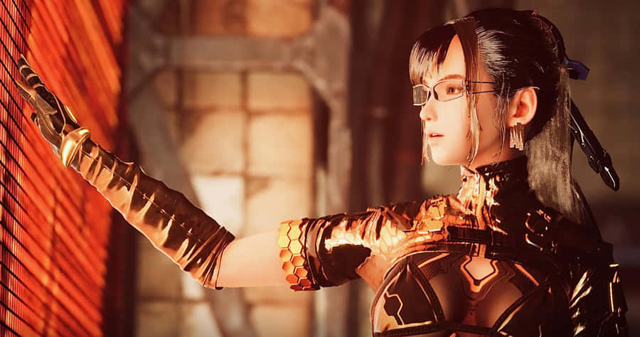 Stellar Blade Kvindelig Kriger Glance