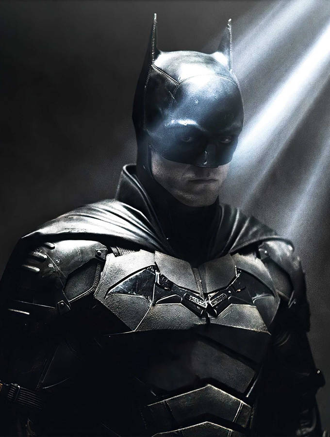 Iluminação dramática do Wallpaper do iPhone do Batman.