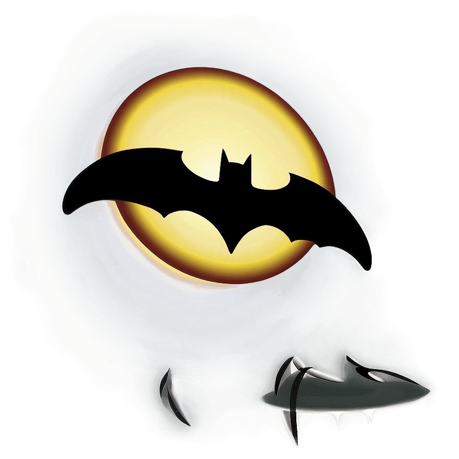 Bat Signal at Dawn PNG wfq