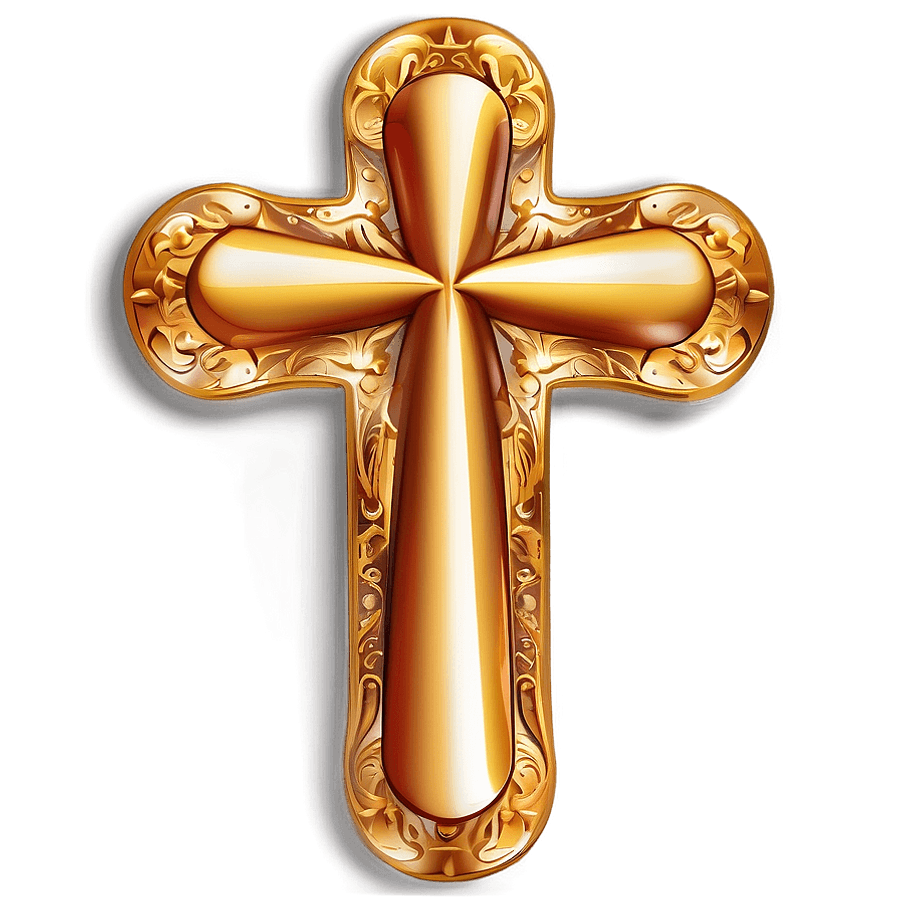 Luxurious Cross Icon PNG dgp