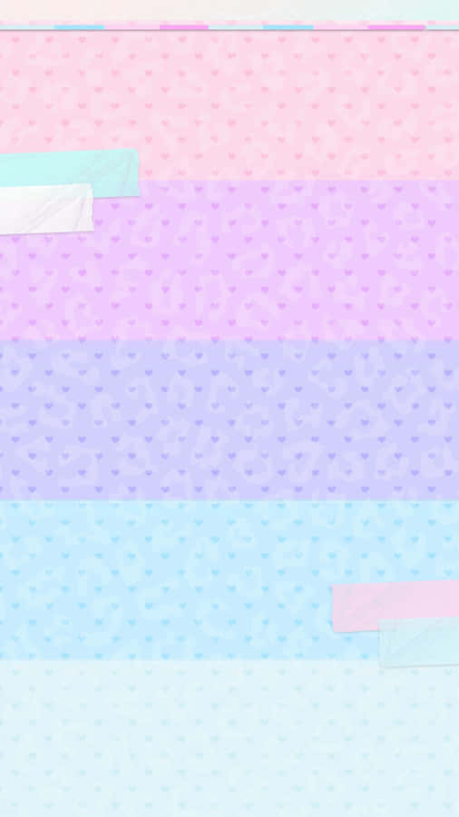 unosfondo rosa, blu e viola con un arcobaleno