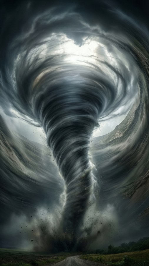 Inside the Vortex Wallpaper