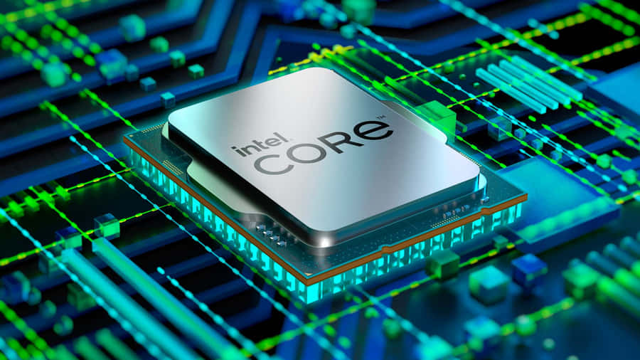 Intel Core Processor 3D Render