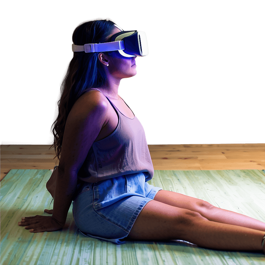 Virtual Reality Meditation Space PNG 39