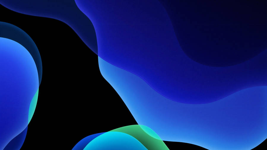 Download Ios 13 Blue Dark 5k, HD Computer, 4k Wallpaper, Image