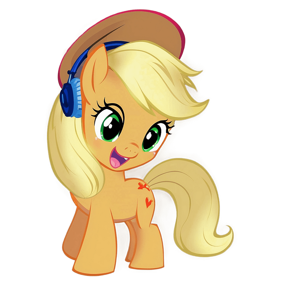 Applejack Singing PNG 05242024