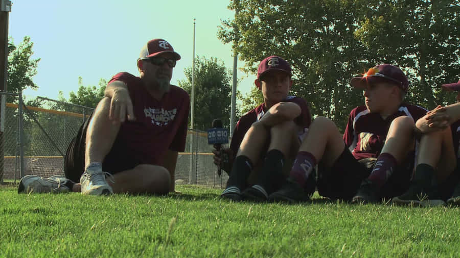 Emozionantepartita di baseball della Little League in azione.