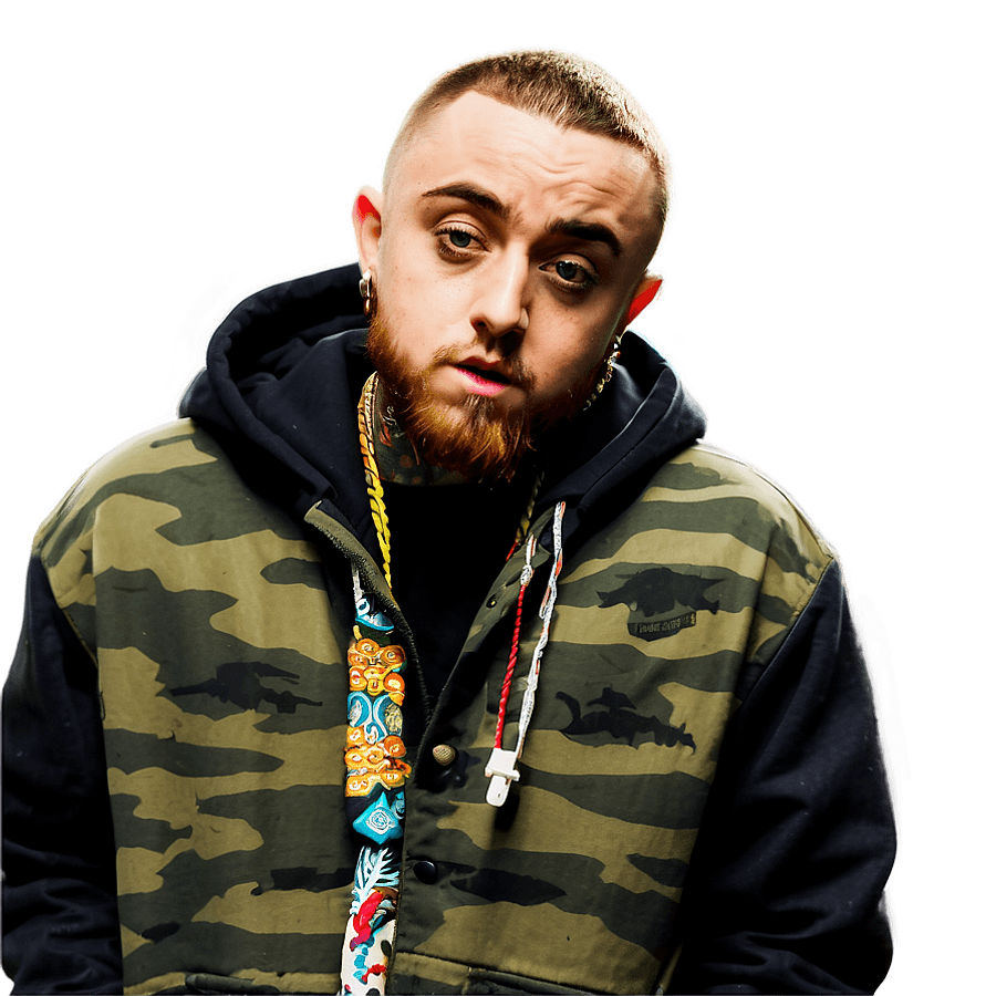 Mac Miller in Concert PNG lxt93