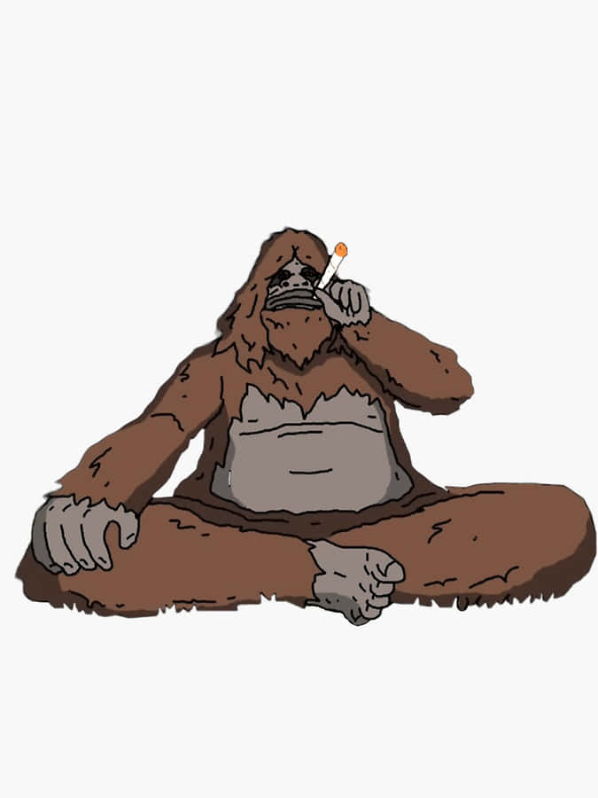 Sassy O Sasquatch Fumando