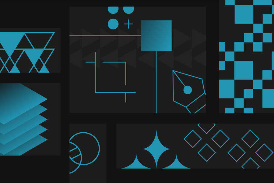 DesignHolístico Azul e Preto.
