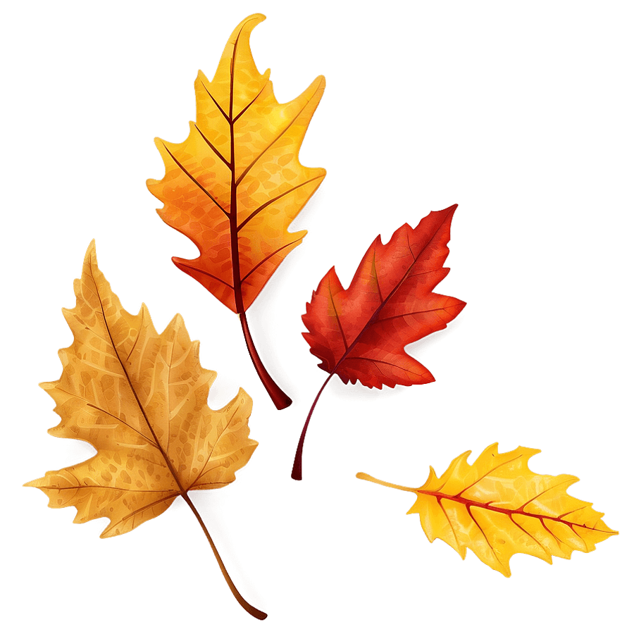 Pile of Autumn Leaves PNG 57