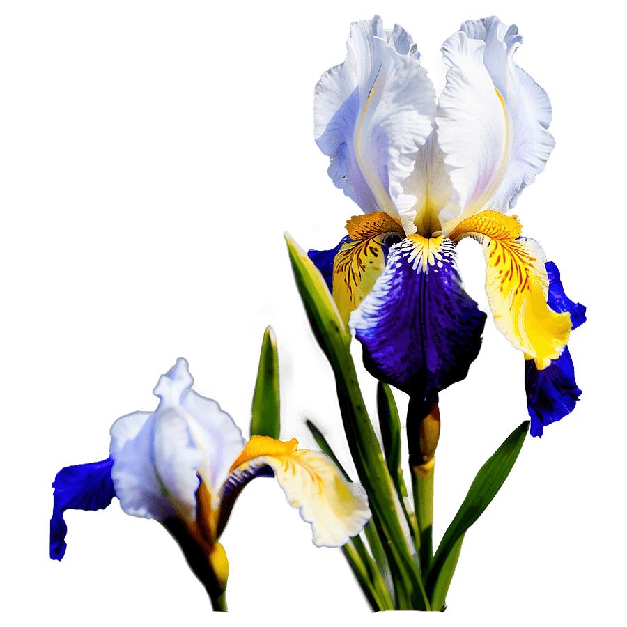 Spring Iris Flower Picture PNG itm
