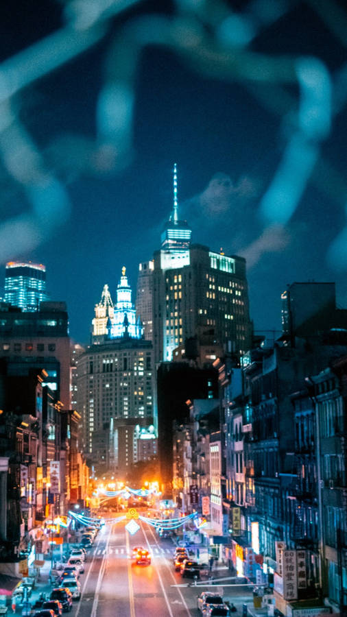 Download Iphone 12 Pro Max Night City Wallpaper Wallpapers Com