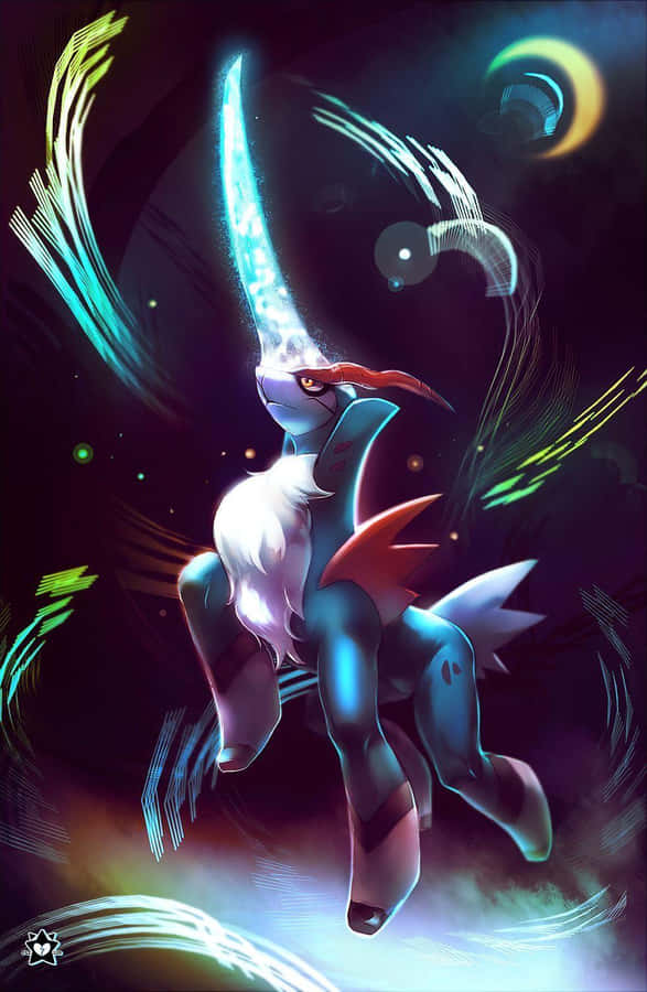 Cobalion Abstract Streaks