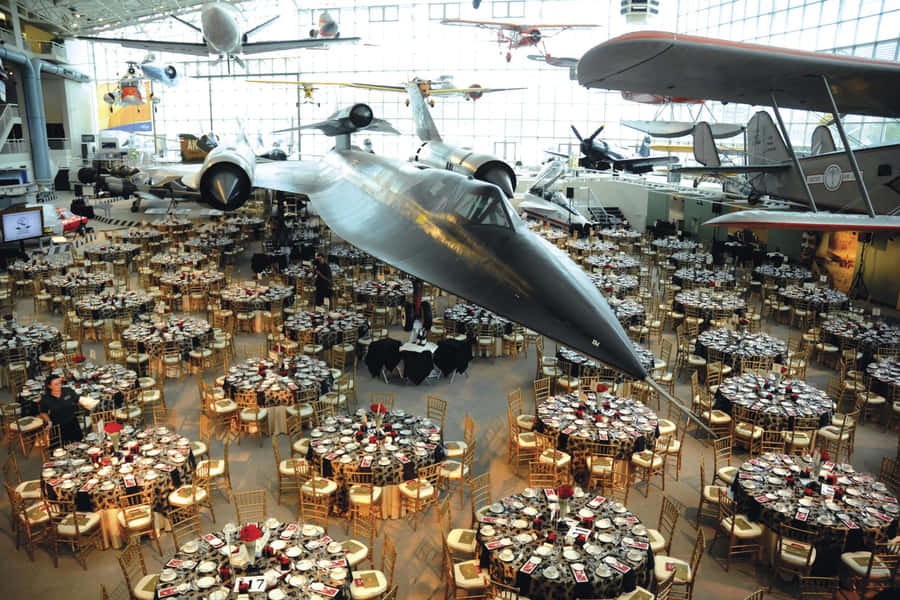 Gala-Event im Luft- und Raumfahrtmuseum