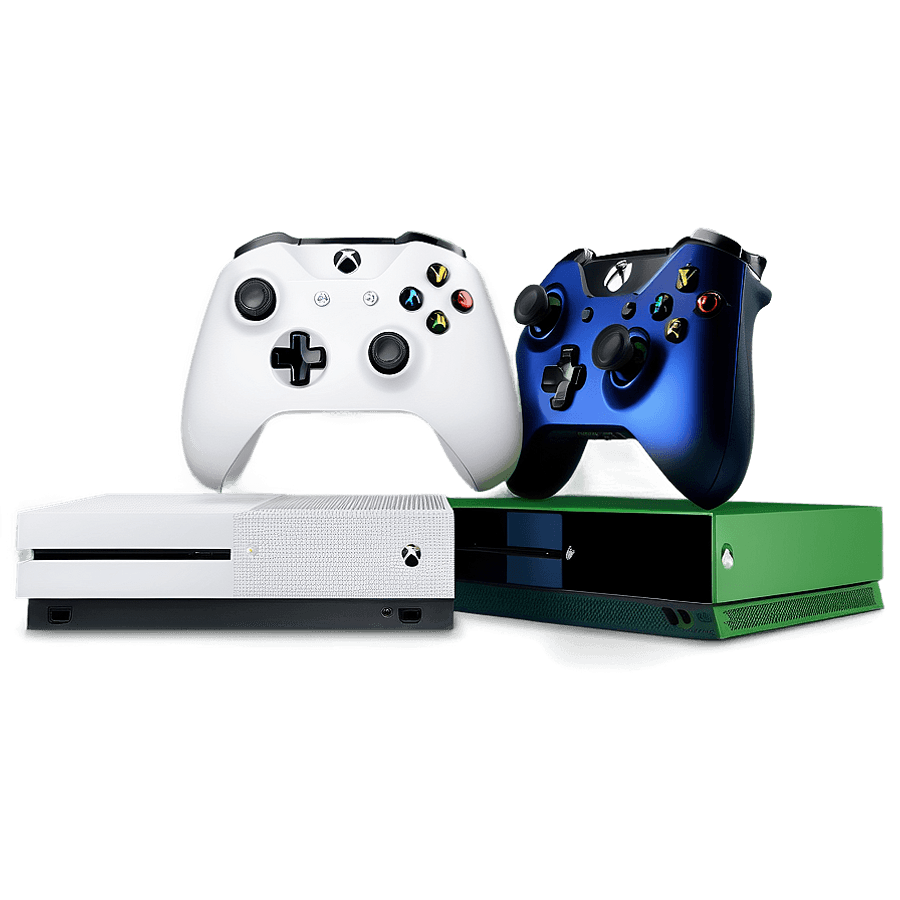 Xbox One S vs Xbox One X Comparison PNG 06282024