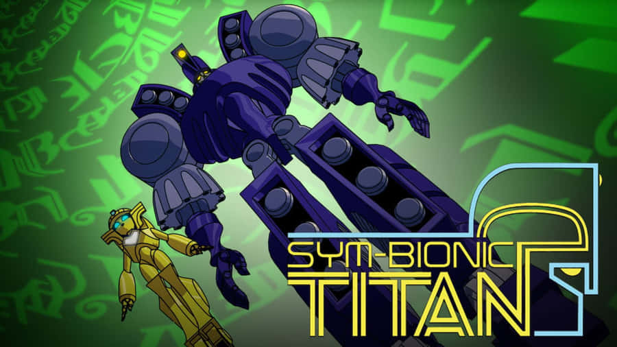 Sym Bionic Titan Charaktere und Logo