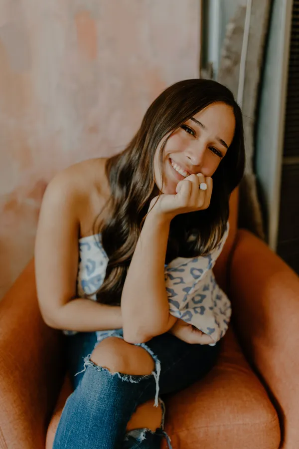 Smiling Mujer Soltera