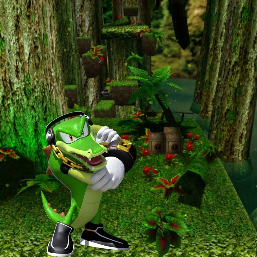 Vectorin Green Forest Zone