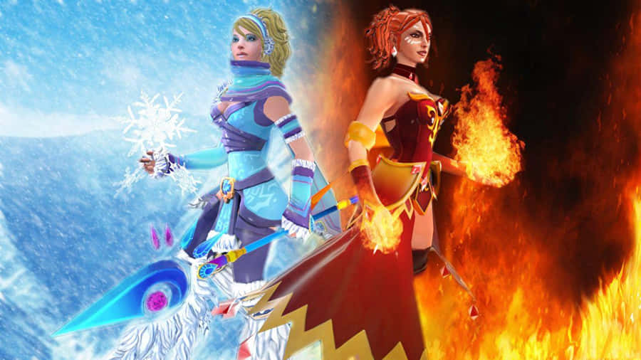 CrystalMaiden 1280 x 720 tapet