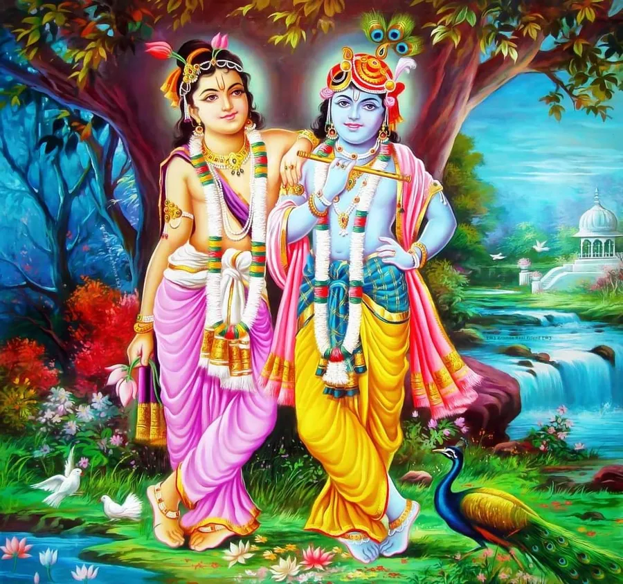Krishna background