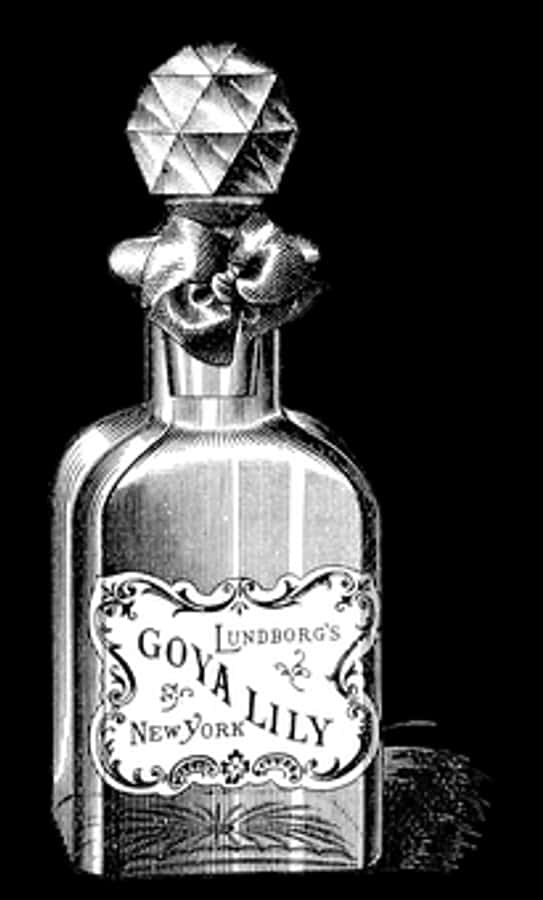 Vintage Goya Lily Perfume Bottle