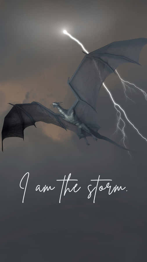 Drachensturm Ästhetik Wallpaper