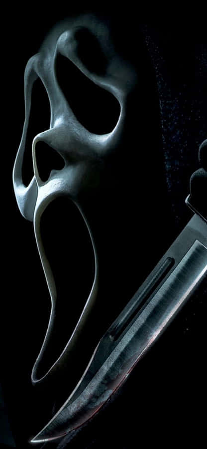 Ghostface Messer iPhone Hintergrund