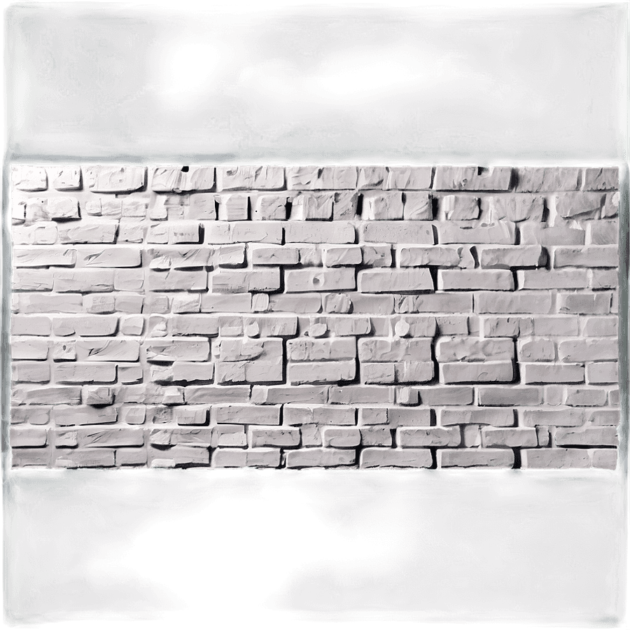 White Brick Textured Backdrop PNG jlx42