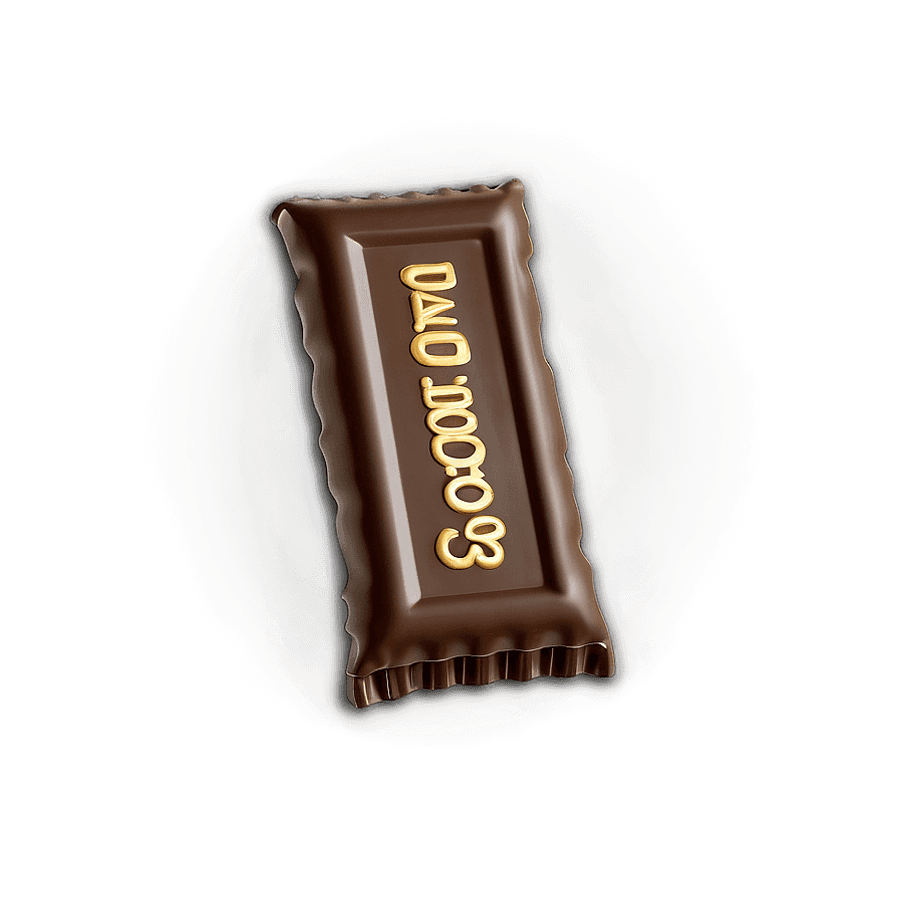 3D Chocolate Bar PNG 05262024