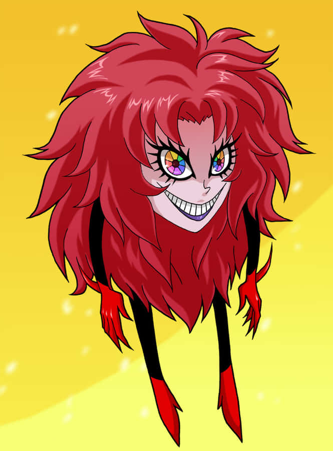 Rätselhafte Psycho Jenny aus der Devilman Crybaby Anime-Serie