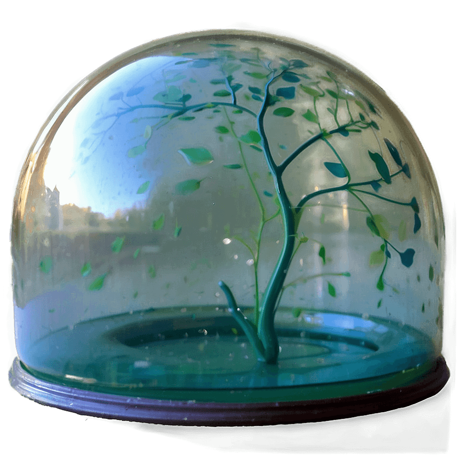 Hand Blown Glass Dome PNG 06282024
