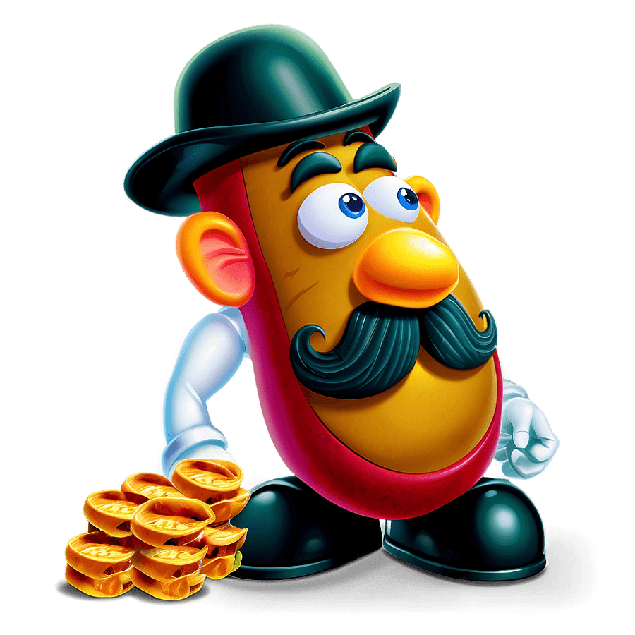 Cartoon Mr Potato Head Image PNG vkq