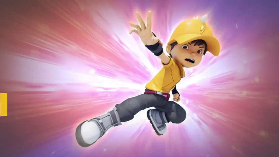 BoBoiBoy Lightning Posing