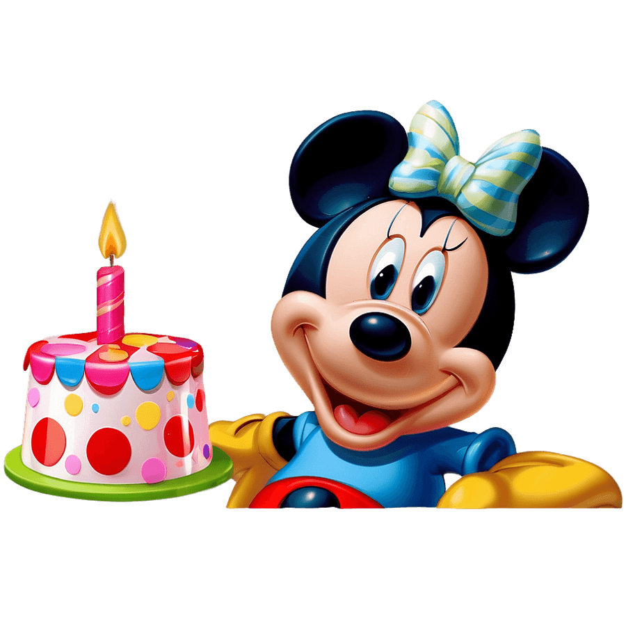 Mickey and Friends Birthday Party PNG cdq14