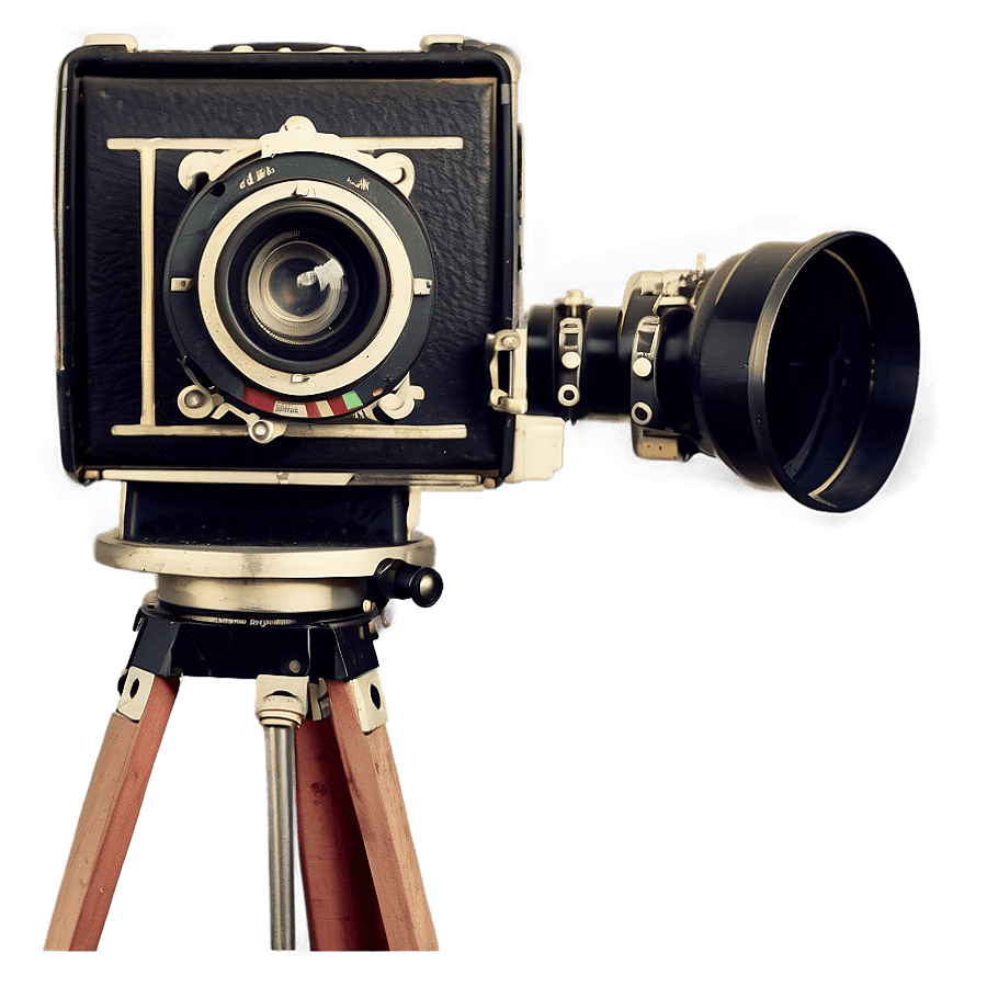 Vintage Movie Camera PNG yxq47