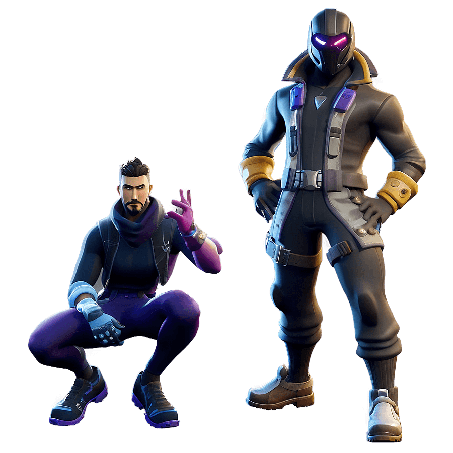 Fortnite Characters Reactive Skins PNG lpc40