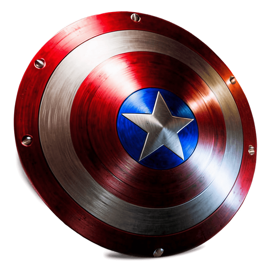 Captain America Shield Design PNG elg