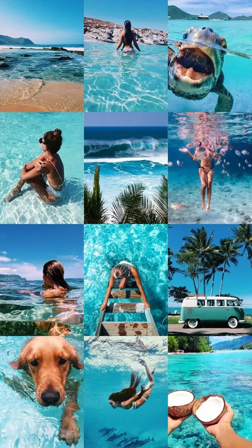 Beach Collage