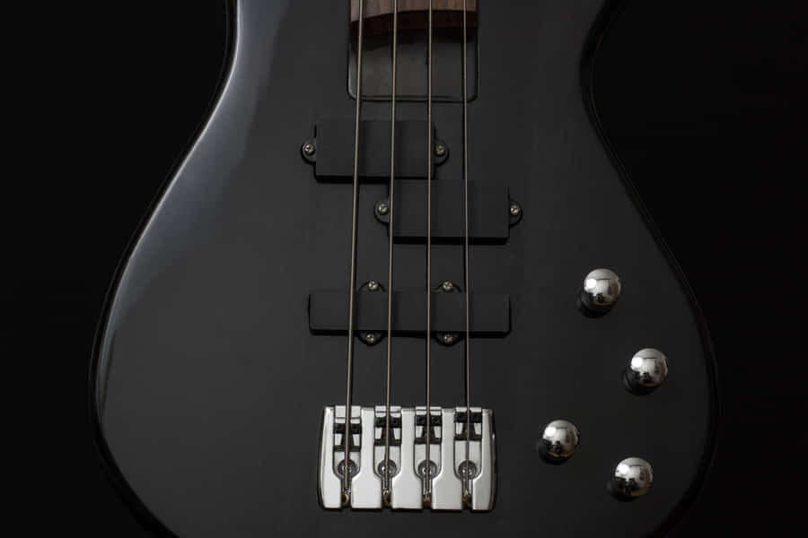 Bassoelettrico nero per il desktop